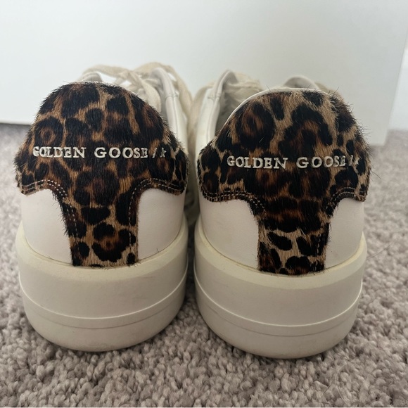 Golden Goode sneakers size 41, purestar with cheetah back heel tab - Picture 11 of 11